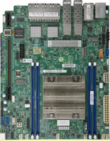 Supermicro MBD-X11SDW-4C-TP13F+-B, Intel, BGA 2518, Intel® Xeon®, D-2123IT, DDR4-SDRAM, 512 GB512 GB - DDR4 - DIMM - RAID Level: 0 - 1 - 5 - 10 - SATA 6 GB/s - Grafik - Lan - SATA - VGA - PCI