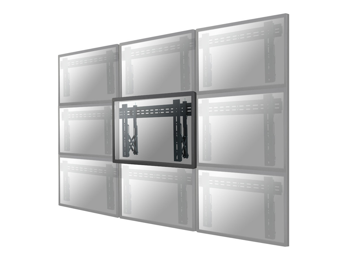 Neomounts LED-VW1000BLACK - Halterung - für LCD-Display - Schwarz - Bildschirmgröße: 81.3-191 cm (32"-75")Wandmontage