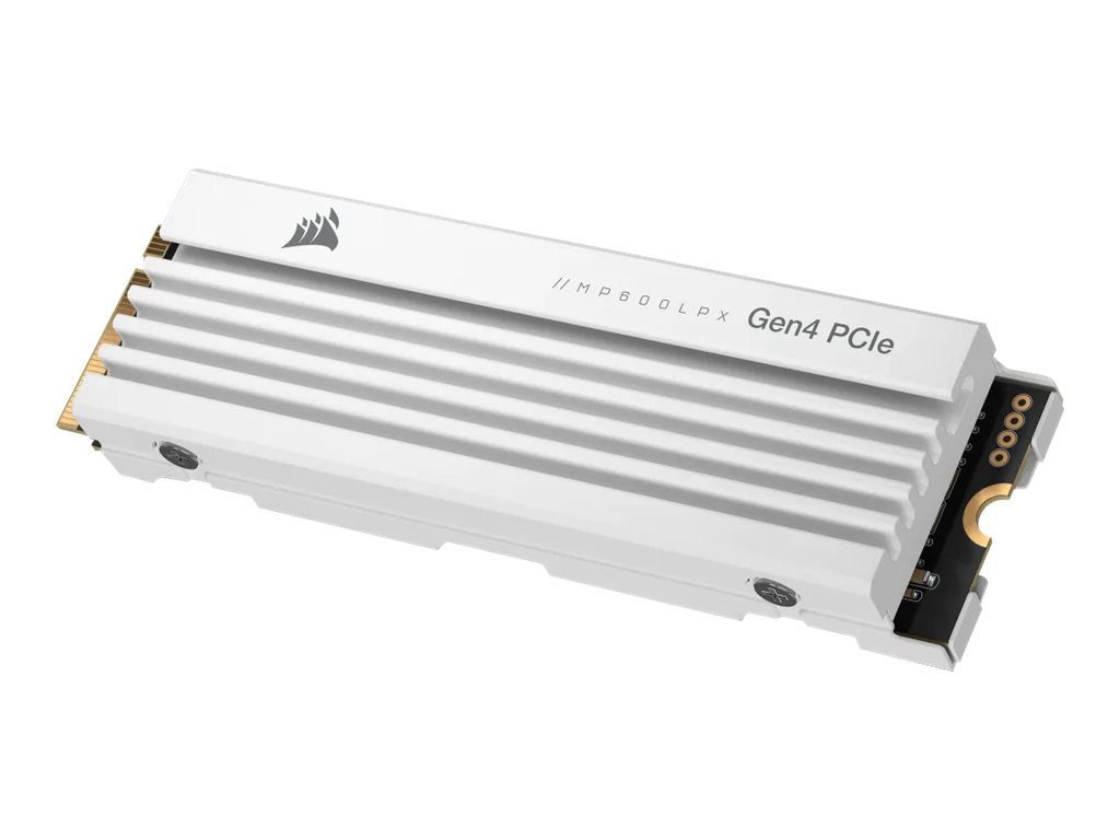 Corsair Force Series MP600 PRO LPX - SSD - 2 TB - intern - M.2 2280 - PCIe 4.0 x4 (NVMe)256-Bit-AES - integrierter Kühlkörper - für Sony PlayStation 5