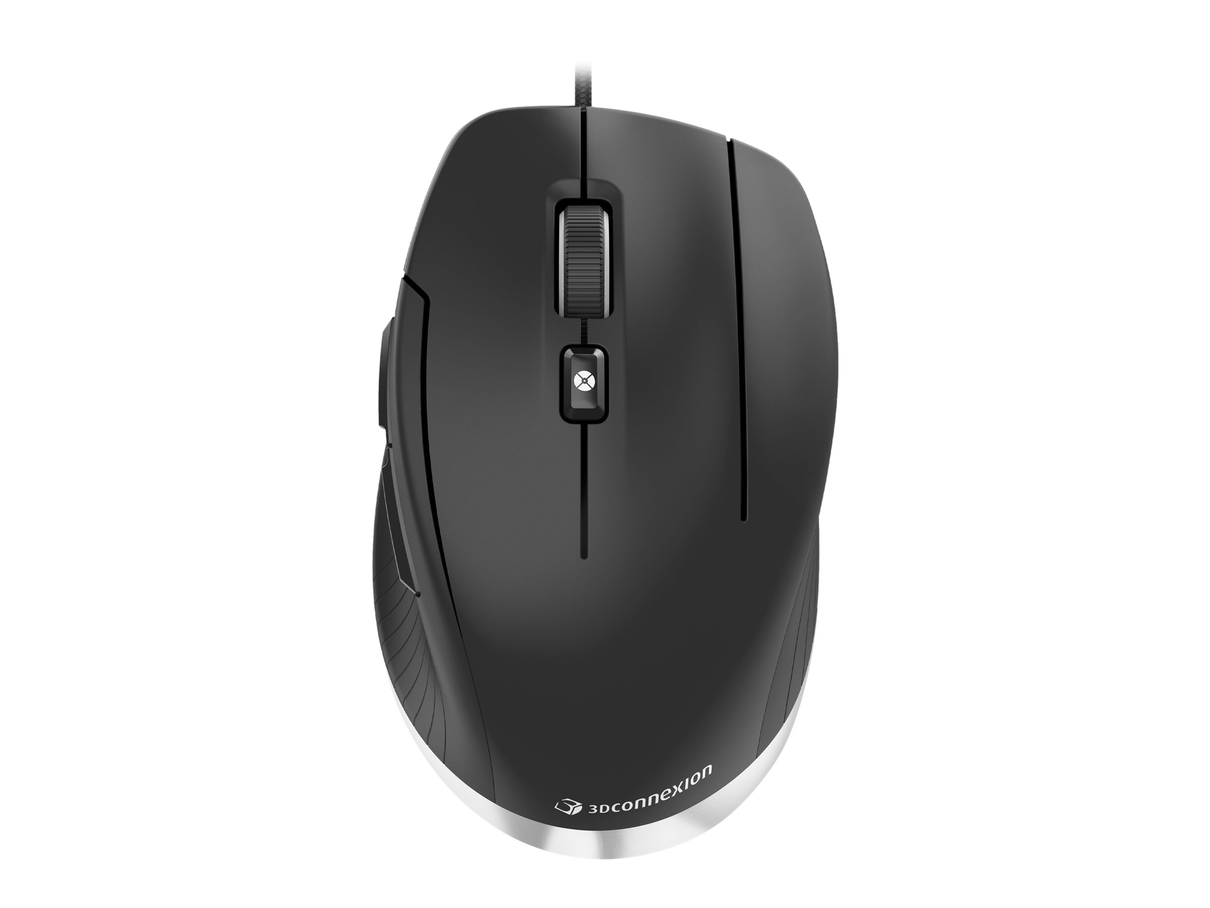 3Dconnexion CadMouse Compact - Maus - ergonomisch Für Rechtshänder - optisch - 7 Tasten - kabelgebunden - USB