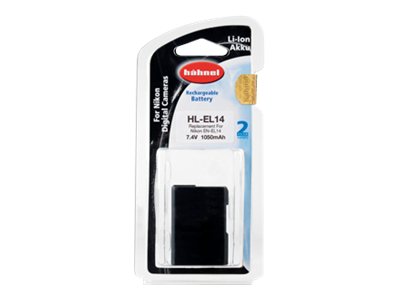 Hähnel HL-EL14 - Batterie - Li-Ion - 1050 mAhfür Nikon D3200 - D5100 - D5200 - D5300 - D5500 - D5600 - Df; Coolpix P7000 - P7100 - P7700 - P7800