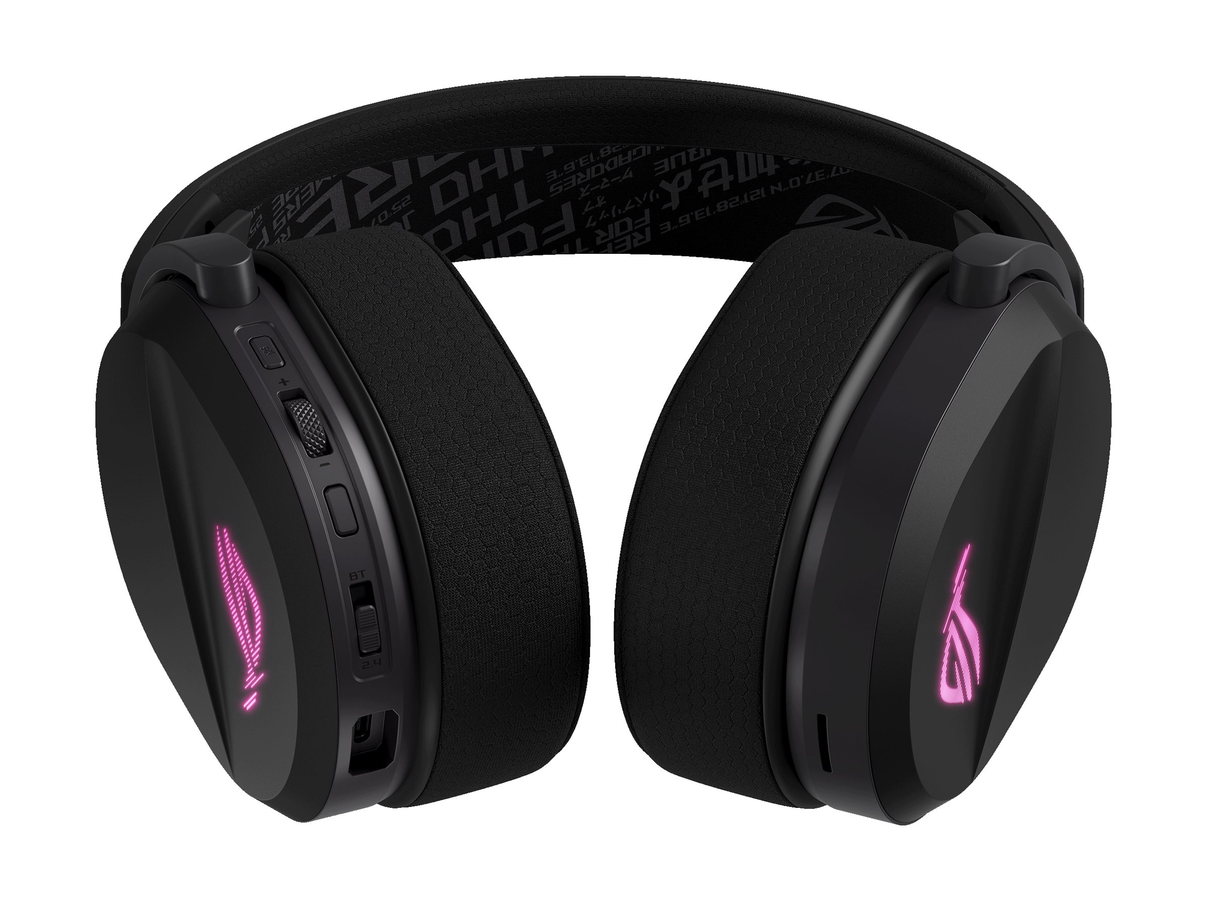 ASUS ROG Pelta - Headset - ohrumschließendBluetooth / 2,4 GHz Funkfrequenz - kabellos - Schwarz