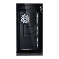 XPG INVADER X BTF MID-TOWER-GEHÄUSE Schwarz, Midi Tower, PC, Schwarz, ATX, micro ATX, Mini-ATX, SPCC, Gehärtetes Glas, 17,5 cmMid-Tower - ATX / Micro-ATX / Mini-ITX - USB 3.2 Type C - 2x USB 3.2 Type