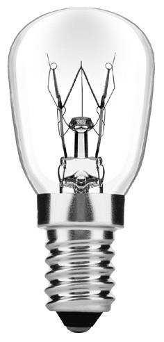 avide ARAH14WW-15W, E14, T26, 1000 h, 65 lm, Warmweiß, 360°Ofenlampe 300°C Leuchte 15W E14 WW 3000K