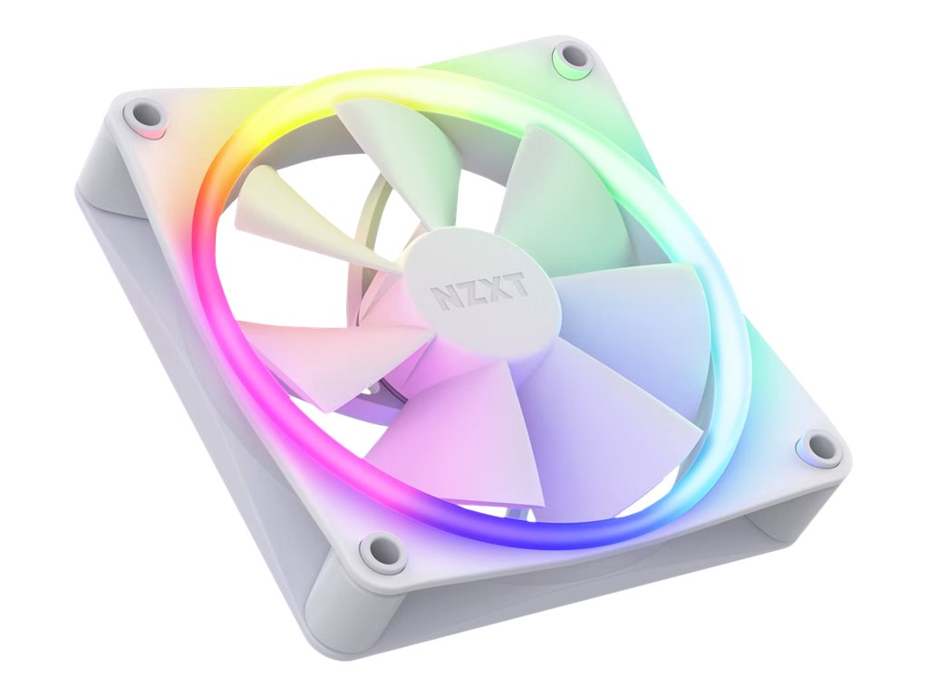 NZXT F Series F120 RGB Triple Pack - Gehäuselüfter120 mm - Mattes Weiß