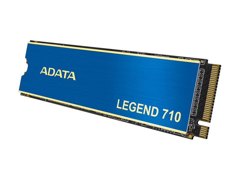 ADATA Legend 710 - SSD - 1 TB - intern - M.2 2280 - PCIe 3.0 x4 (NVMe)256-Bit-AES - integrierter Kühlkörper