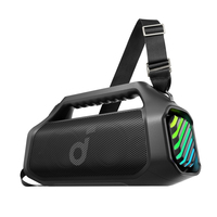 Anker Innovations Soundcore Boom 2 Pro - Lautsprecher - tragbarkabellos - Bluetooth - App-gesteuert - 140 Watt - zweiweg - Schwarz