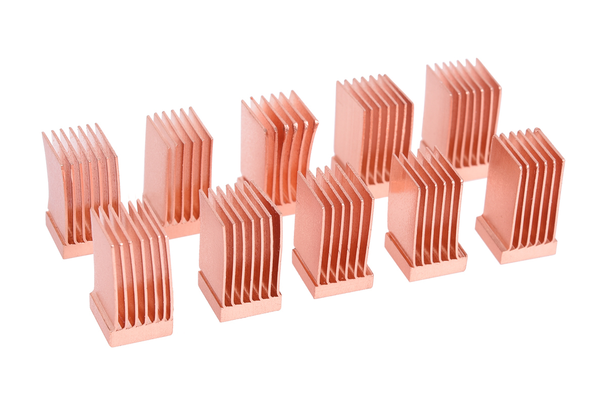 Alphacool 17425, Kühlkörper, Kupfer, Kupfer, 6,5 mm, 6,5 mm, 10 Stück(e)GPU RAM Copper Heatsinks 6,5x6,5mm - 10 Stk.