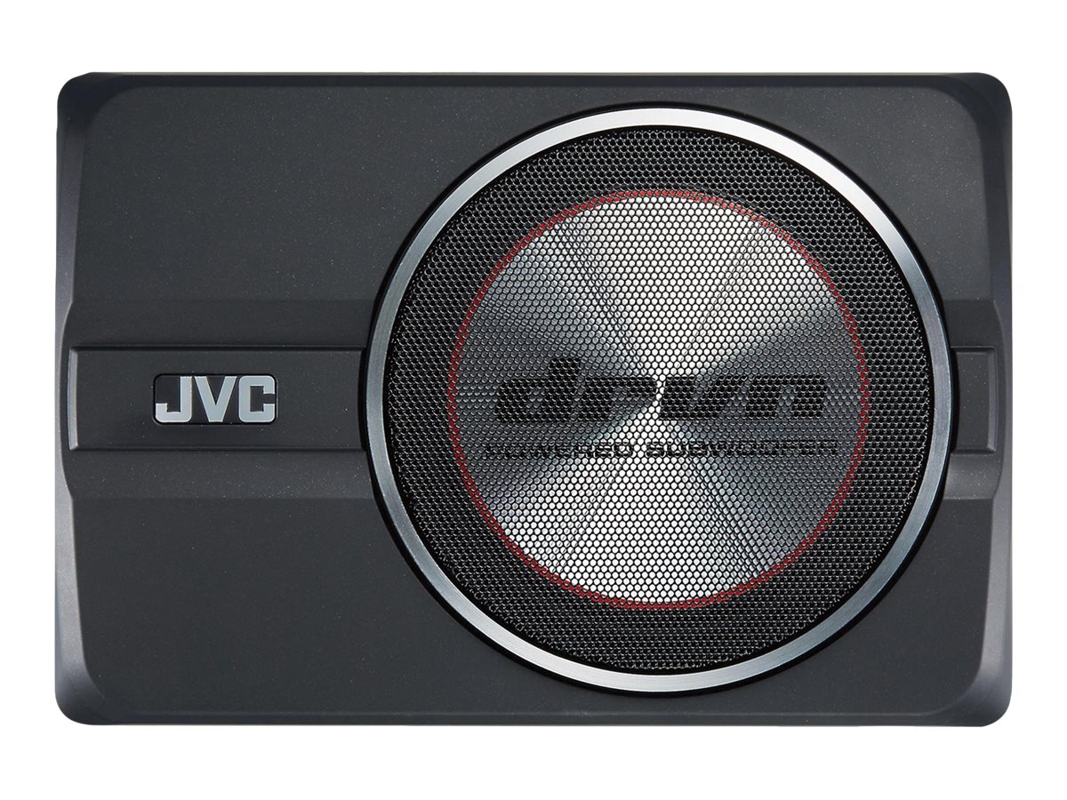 JVC CW-DRA8 - DRVN - Subwoofer - für KFZ - 150 Watt - 200 mm (8")drvn 20cm (8") Compact Powered Subwoofer