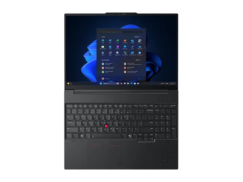 Lenovo ThinkPad E16 Gen 3 21SR - 180°-Scharnierdesign - Intel Core Ultra 5 225U - Win 11 Pro - Intel Graphics - 32 GB RAM - 1 TB SSD TCG Opal Encryption 2, NVMe - 40.6 cm (16")IPS 1920 x 1200 - Wi-Fi