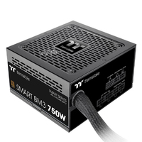 Thermaltake PS-SPD-0750MNFABE-3, 750 W, 100 - 240 V, 50/60 Hz, 15 A, Aktiv, 110 W110 W - ATX - 80 PLUS Bronze - 80 PLUS