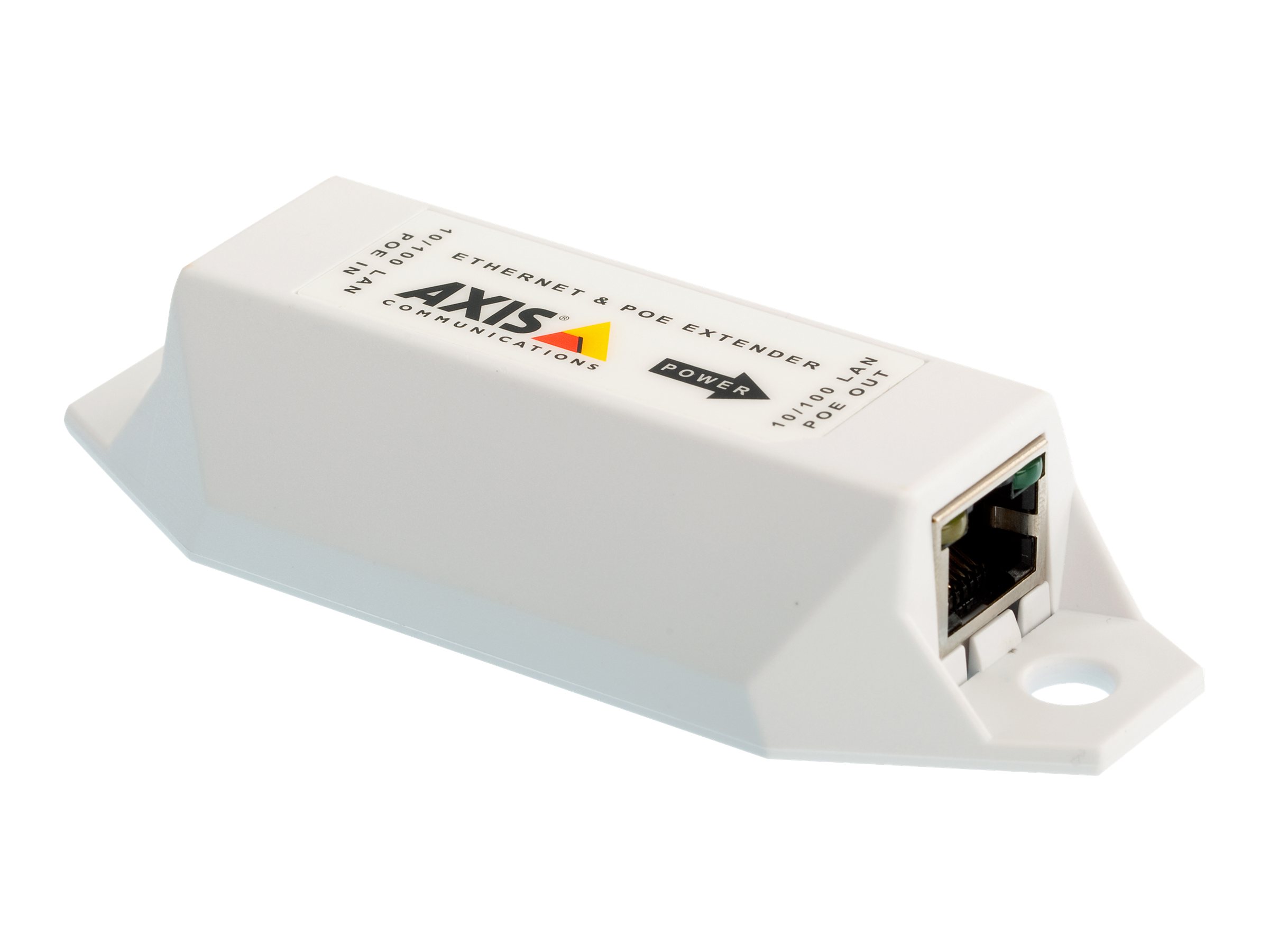 Axis T8129 PoE Extender - Repeater - 100Mb LAN10Base-T - 100Base-TX - RJ-45 / RJ-45 - bis zu 100 m - für AXIS C1410 - D3110 - M3085 - M3086 - M4215 - M4328 - P1385 - Q1715 - Q1942 - W400; M42 Series