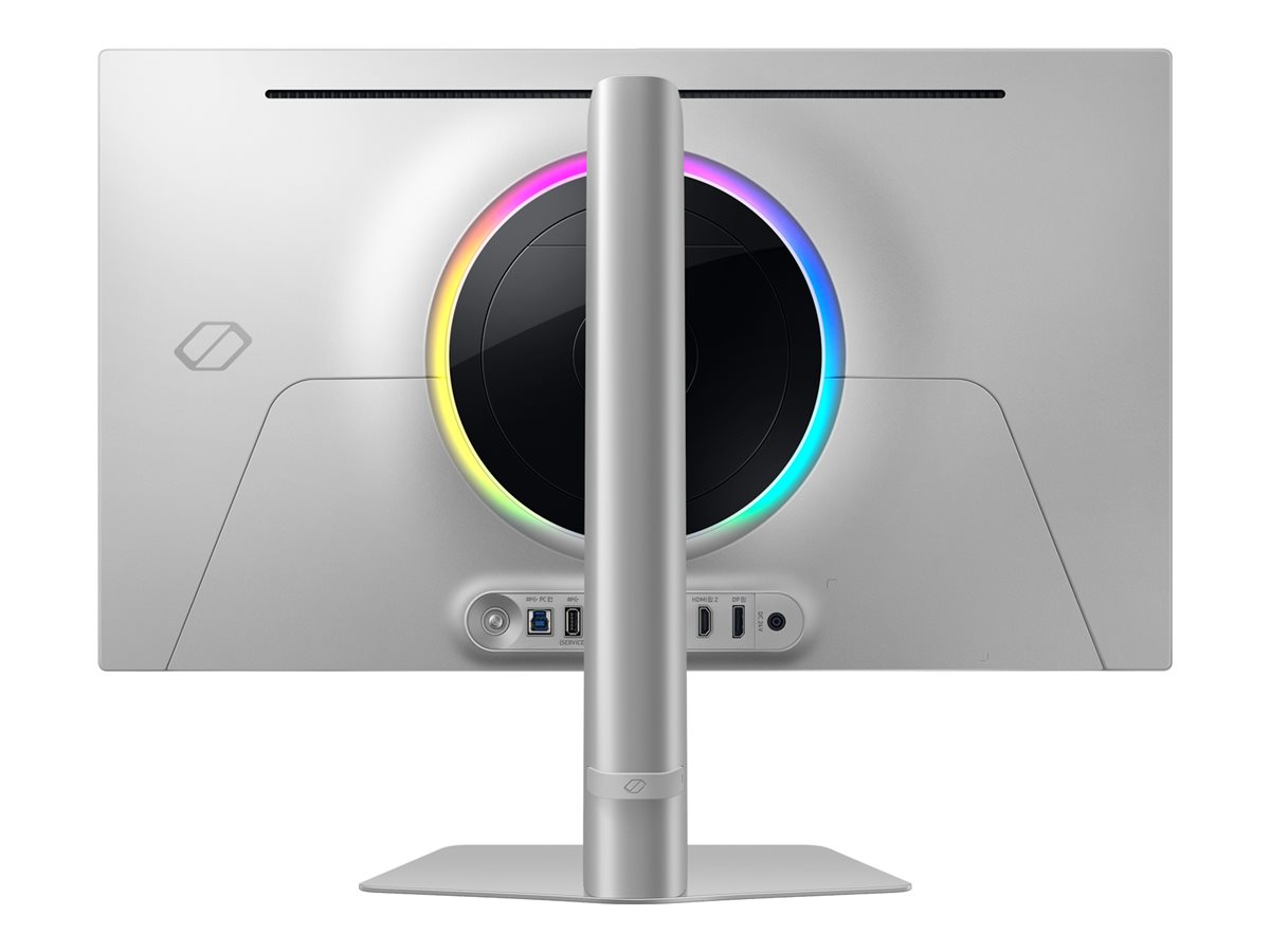 Samsung Odyssey OLED G6 S27DG600SU - G60SD Series - OLED-Monitor - Gaming - 67 cm (27")2560 x 1440 QHD @ 360 Hz - 250 cd/m² - 1000000:1 - 0.03 ms - 2xHDMI - DisplayPort - Silber