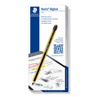 STAEDTLER 180M 22-1, Grafiktablett, Universal, Schwarz, Gelb, Schwarz, Holz, HexagonalStylus - Noris digital mini 180M