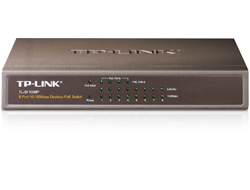 TP-LINK TL-SF1008P - Switch - 4 x 10/100 (PoE)+ 4 x 10/100 - Desktop - PoE