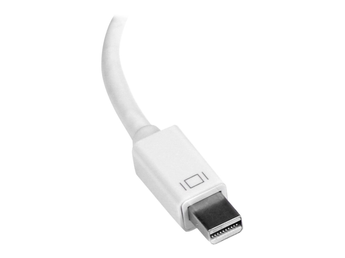 StarTech.com Mini DisplayPort auf HDMI 4k @ 30Hz Adapter - DP 1.2 zu HDMI Audio Video Konverter für MacBook Pro / Air - Weiß - Videoadapter - Mini DisplayPort männlich zu HDMI weiblich - 15 cm - weiß