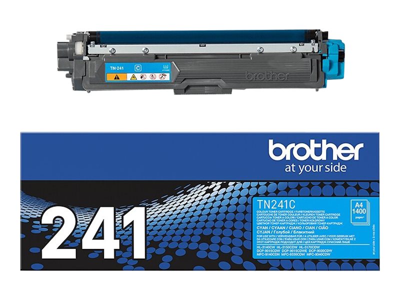Brother TN241C - Cyan - original - Tonerpatronefür Brother DCP-9015CDW - DCP-9020CDW - HL-3150CDW - MFC-9140CDN