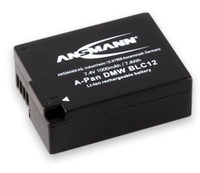 Ansmann A-Pan DMW-BLC12 - Batterie - Li-Ion1000 mAh - für Panasonic Lumix DMC-FZ200 - FZ62; Lumix G DMC-G5 - G5H - G5K - G5KPP - G5W - G5WX - G5X - GH2EG-K