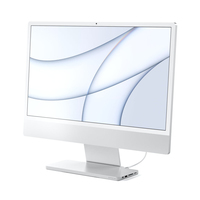 Satechi Dockingstation - USB-C - für Apple iMac (24 Zoll, Frühes 2021)USB-C Slim Hub for iMac 24” - 300 g - Silver