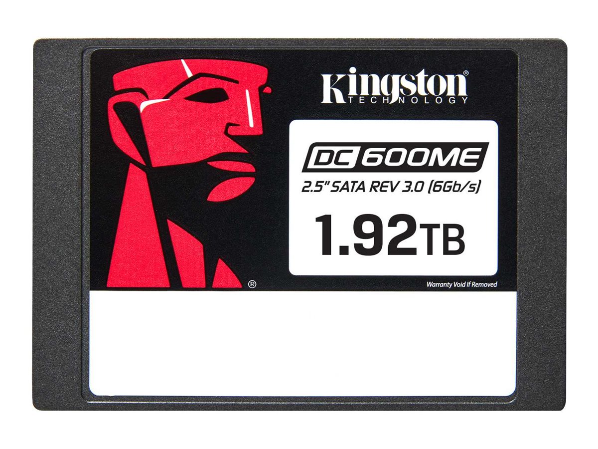 Kingston DC600ME - SSD - Mixed Use - verschlüsselt - 1.92 TB - intern - 2.5" (6.4 cm)SATA 6Gb/s - 256-Bit-AES - TCG Opal Encryption 2.0