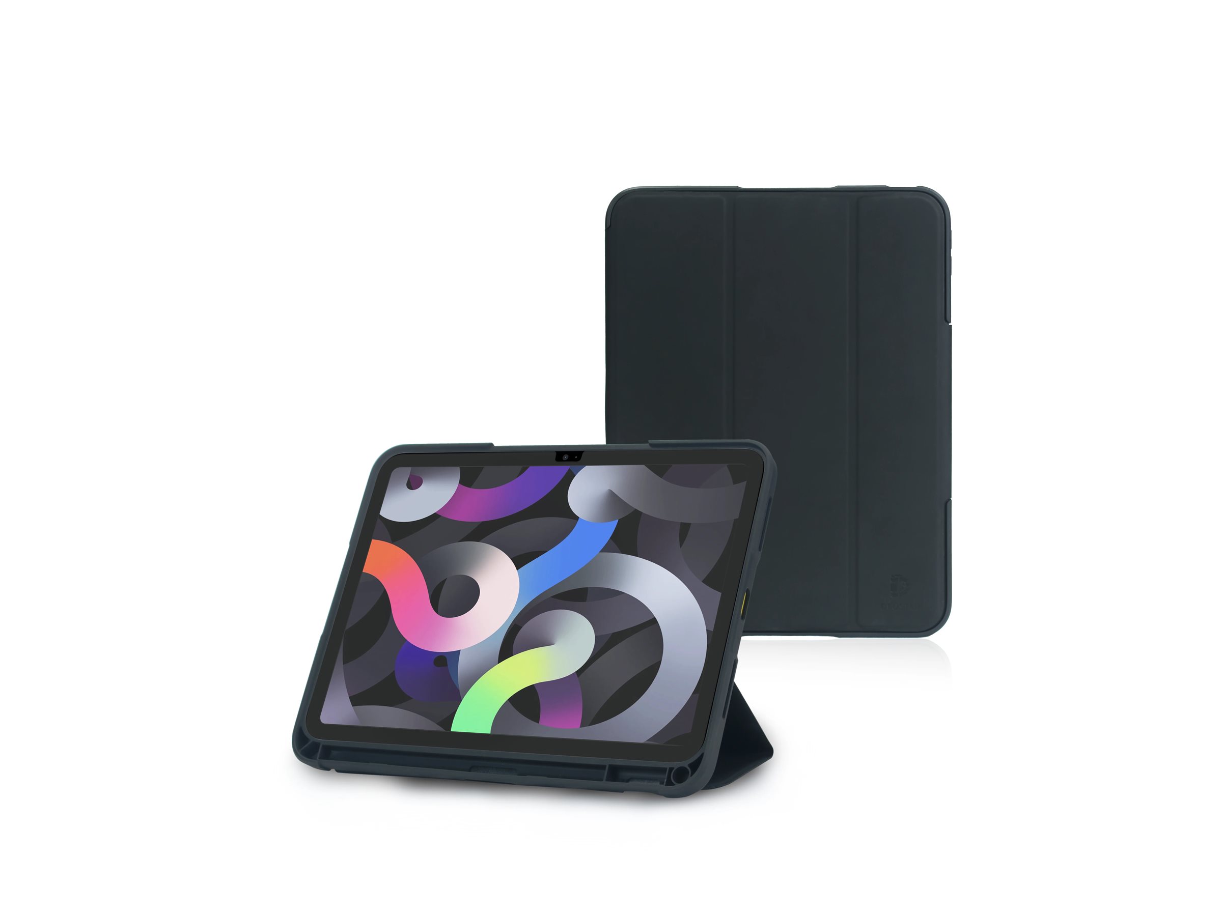 DEQSTER RT2 - Flip-Hülle für Tablet - widerstandsfähig - Polyurethan, Polycarbonat - Schwarz - für Apple 13-inch iPad Pro (M4)Rugged Case iPad Pro 13" - 288 x 229 x 12.7 mm - 430.6g - Schwarz