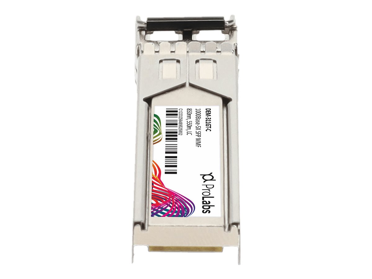 3rd Party ProLabs DEM-311GT-C, Faseroptik, 1000 Mbit/s, SFP, LC, SX, 550 mDuplex - LC-Stecker Duplex - Hot-Swap/Hot-Plug