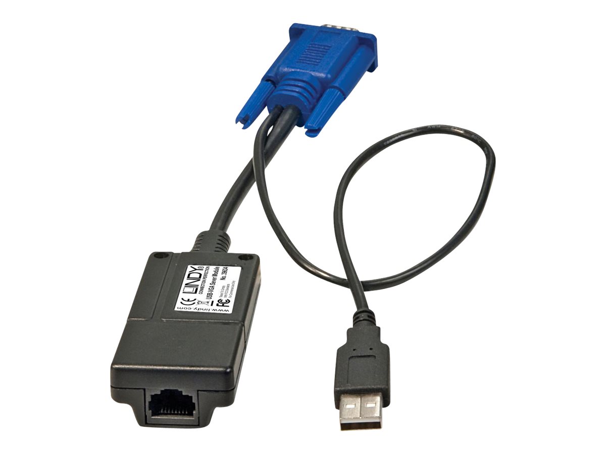 Lindy Computer Access Module USB & VGA - KVM-ExtenderUSB - bis zu 100 m