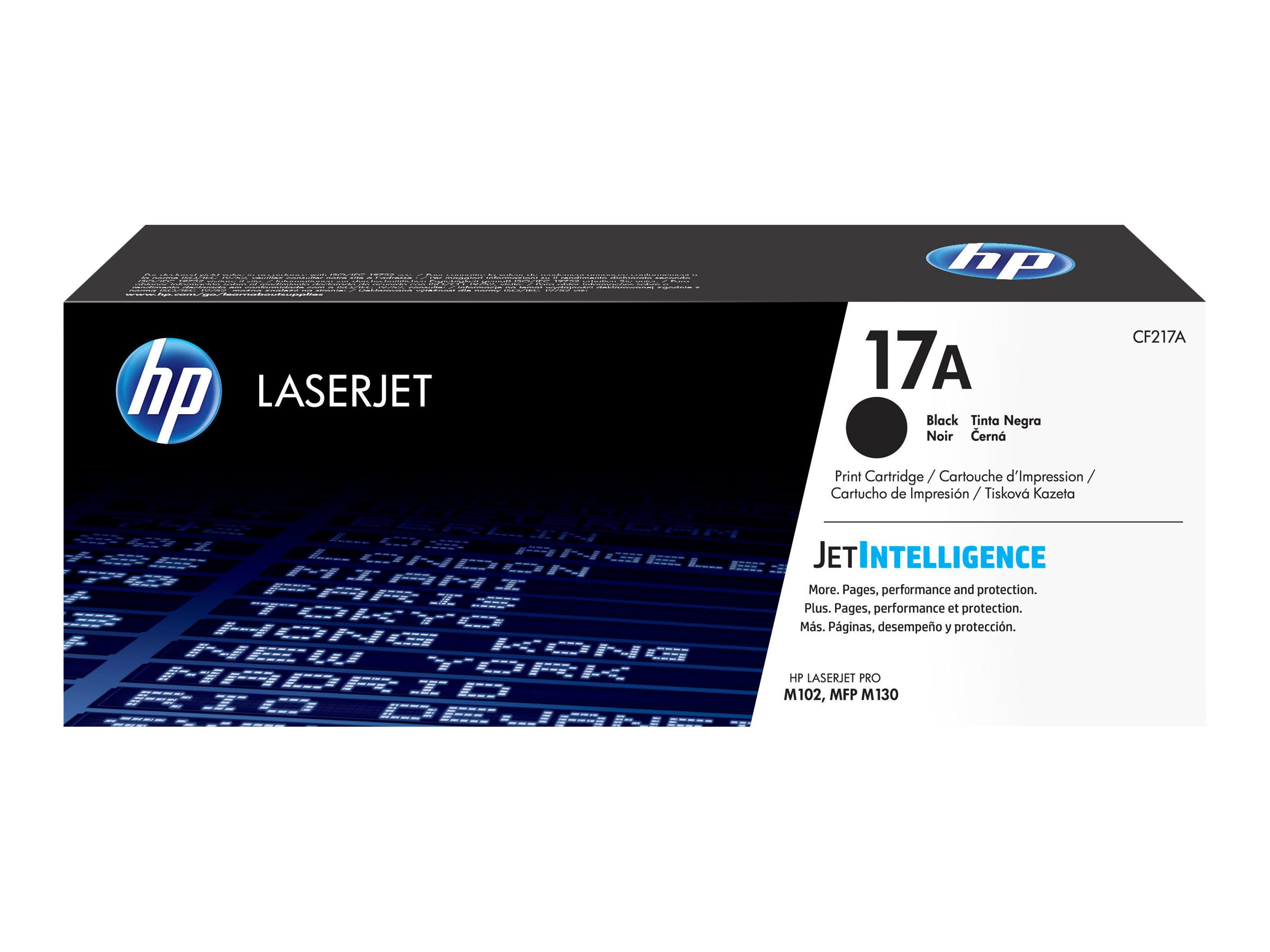 HP 17A - Schwarz - original - LaserJet - Tonerpatrone (CF217A)für LaserJet Pro M102a - M102w - MFP M130a - MFP M130fn - MFP M130fw - MFP M130nw