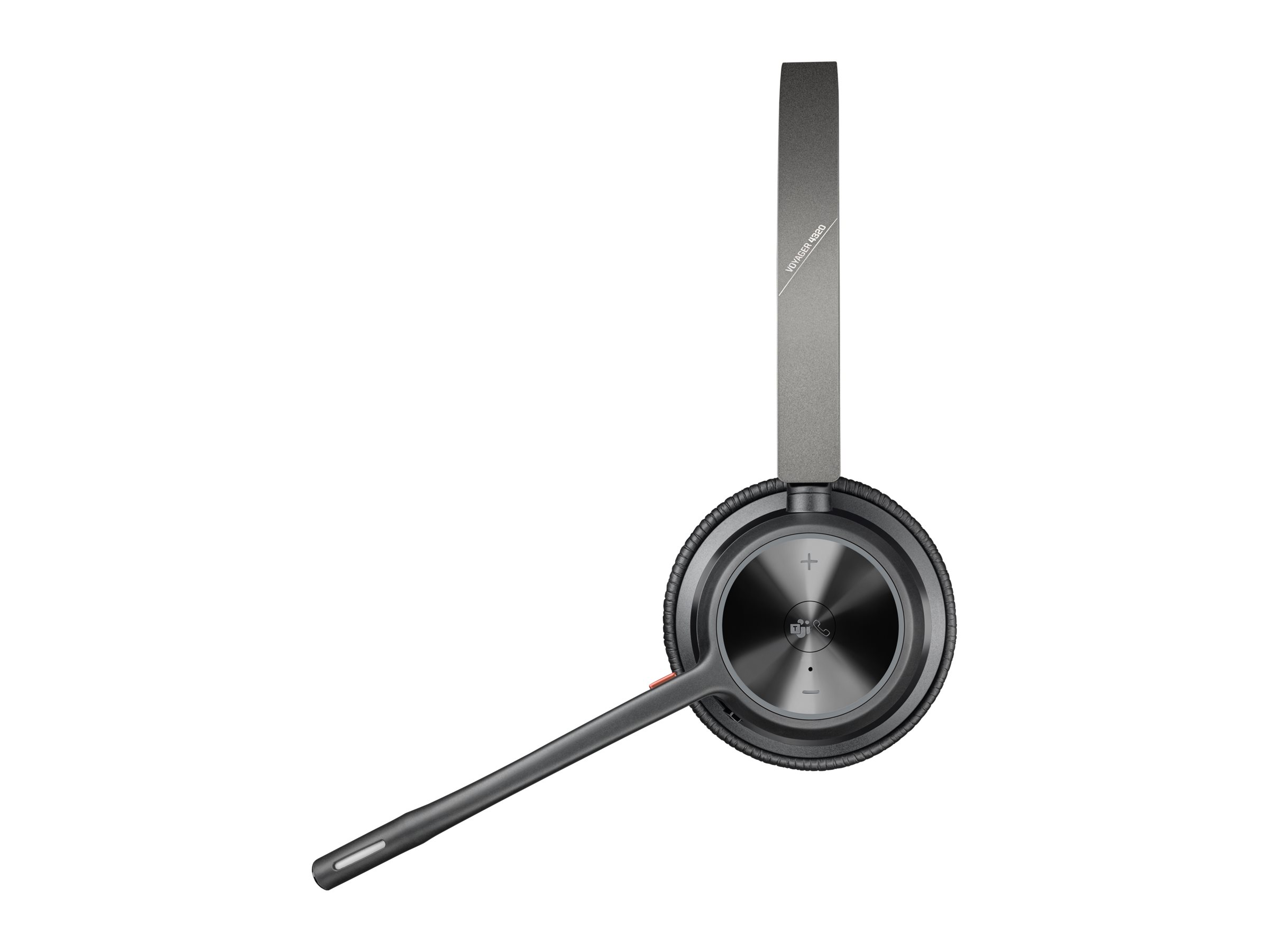 Poly HP Poly Voyager 4320-M - Voyager 4300 UC seriesHeadset - On-Ear - Bluetooth - kabellos - kabelgebunden - USB-C - Schwarz - Zertifiziert für Microsoft Teams - Zoom-zertifiziert