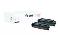 freecolor 2025K-2-FRC, 3500 Seiten, Schwarz, 2 Stück(e)HP Color LaserJet CP2025 (304A) Black Twin Pack - Schwarz