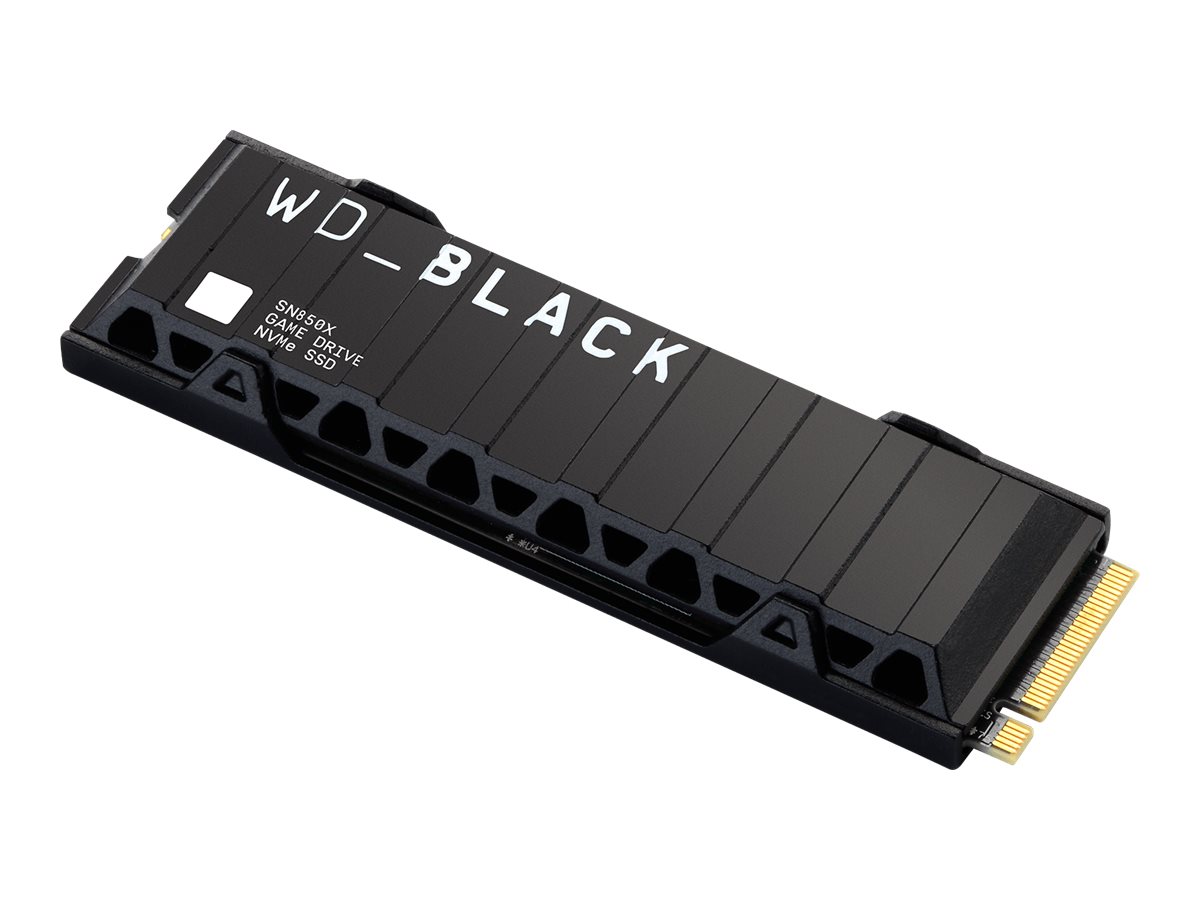 WD_BLACK SN850X NVMe SSD WDS100T2XHE - SSD - 1 TB - intern - M.2 2280 - PCIe 4.0 x4 (NVMe)SN850X | NVMe™ SSD Formfaktor: M.2 2280 PCIe 4.0 x4 (NVMe) Schreibgeschwindigkeit: 1 TB: 6.300 MB/s Lesegeschw