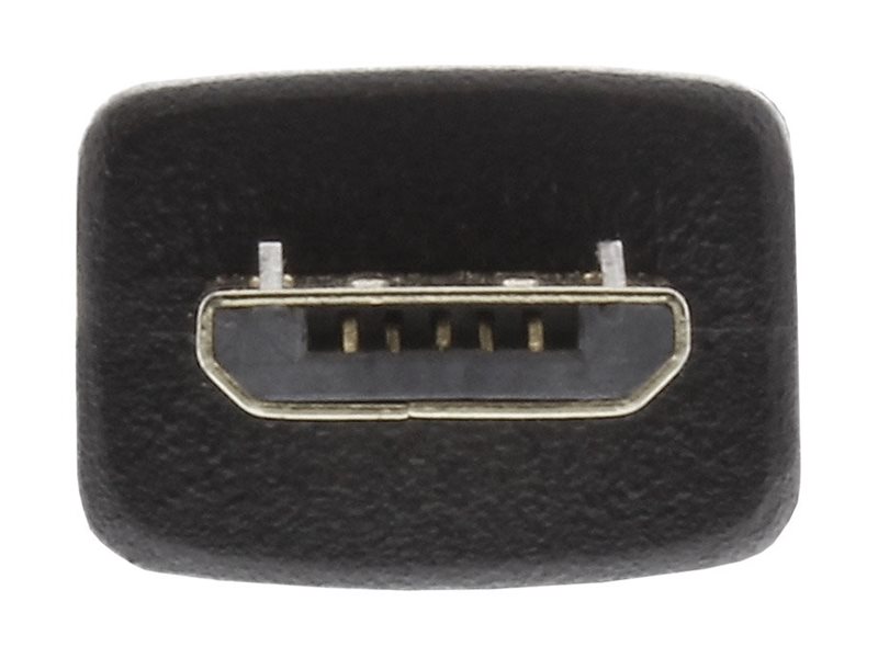 InLine Micro-USB 2.0 Kabel - Schnellladekab. - USB-A ST/Micro-B ST - schwarz - 1,8mUSB 2.0 - 2 A - 1.8 m - robust - Schwarz