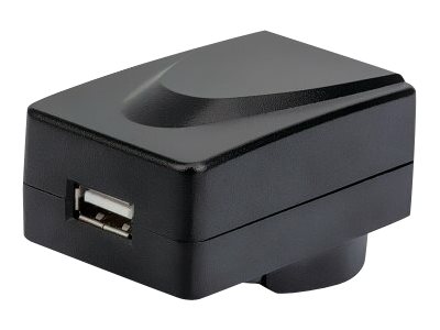 IC Intracom Manhattan Wall/Power Mobile Device Charger USB-A International (Clearance Pricing)USB-A Port - For use in Europe - UK - USA and Australia (interchangeable adaptor) - Phone Charger -  - Bla