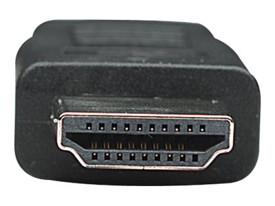 Manhattan HDMI to DVI-D 24+1 Cable, 1m, Maleto Male - Black - Dual Link - Compatible with DVD-D -  - Polybag - Adapterkabel - Dual Link - HDMI männlich zu DVI-D männlich - 1 m - abgeschirmt - Schwarz