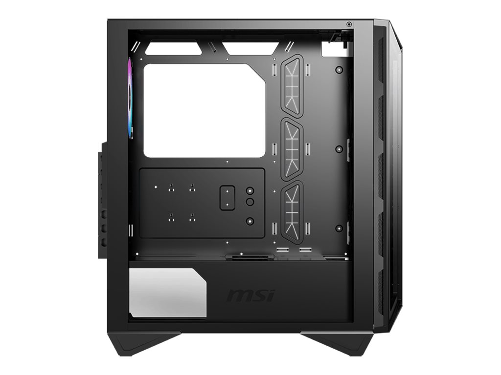 MSI MPG GUNGNIR 110R - Tower - ATX - Seitenteil mit Fenster (gehärtetes Glas)keine Spannungsversorgung (ATX) - USB/Audio