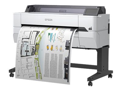Epson SureColor SC-T5405 - Mit Stand - 914 mm (36")Großformatdrucker - Farbe - Tintenstrahl - Rolle (91,4 cm) - 2400 x 1200 dpi - Gigabit LAN - Wi-Fi(n) - USB-Host - USB 3.0 - Cutter