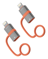 4smarts 541522, Lightning, USB Typ-C, Männlich, Weiblich, Gerade, Gerade