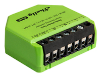 Shelly Dimmer Gen3, Dimmer, 150 W, 200 W, Eingebaut, Kabellos, Schwarz, LimetteSmarter Dimm-Controller für die Fernsteuerung von dimmbaren Leuchten und Treibern. Es kann mit oder ohne Nullleiter verwe