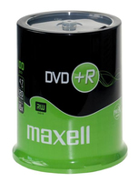 Maxell 100 x DVD+R - 4.7 GB 16x - Cakebox