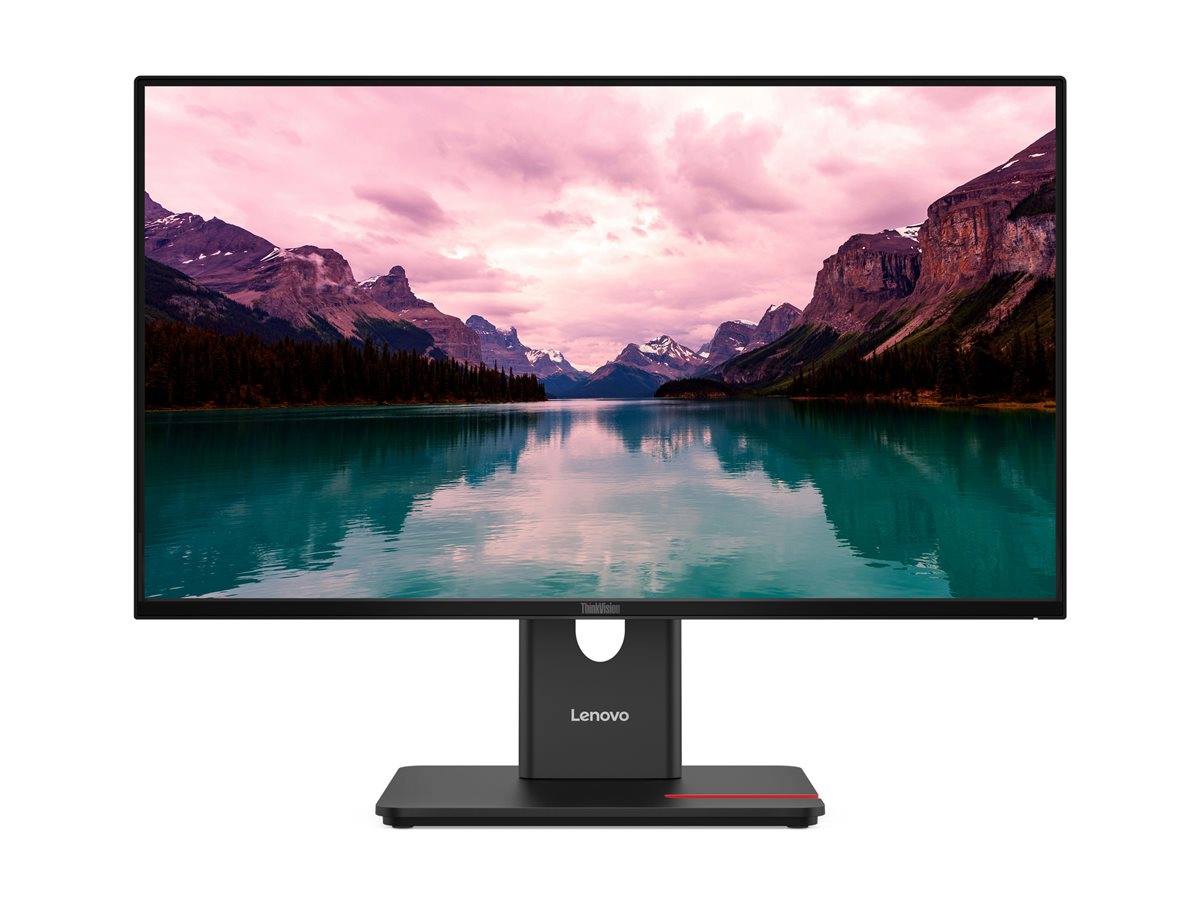 Lenovo ThinkVision T24-40 - LED-Monitor - 61 cm (24")(23.8" sichtbar) - 1920 x 1080 Full HD (1080p) @ 120 Hz - IPS - 250 cd/m² - 1500:1 - 4 ms - HDMI - VGA - DisplayPort - Raven Black