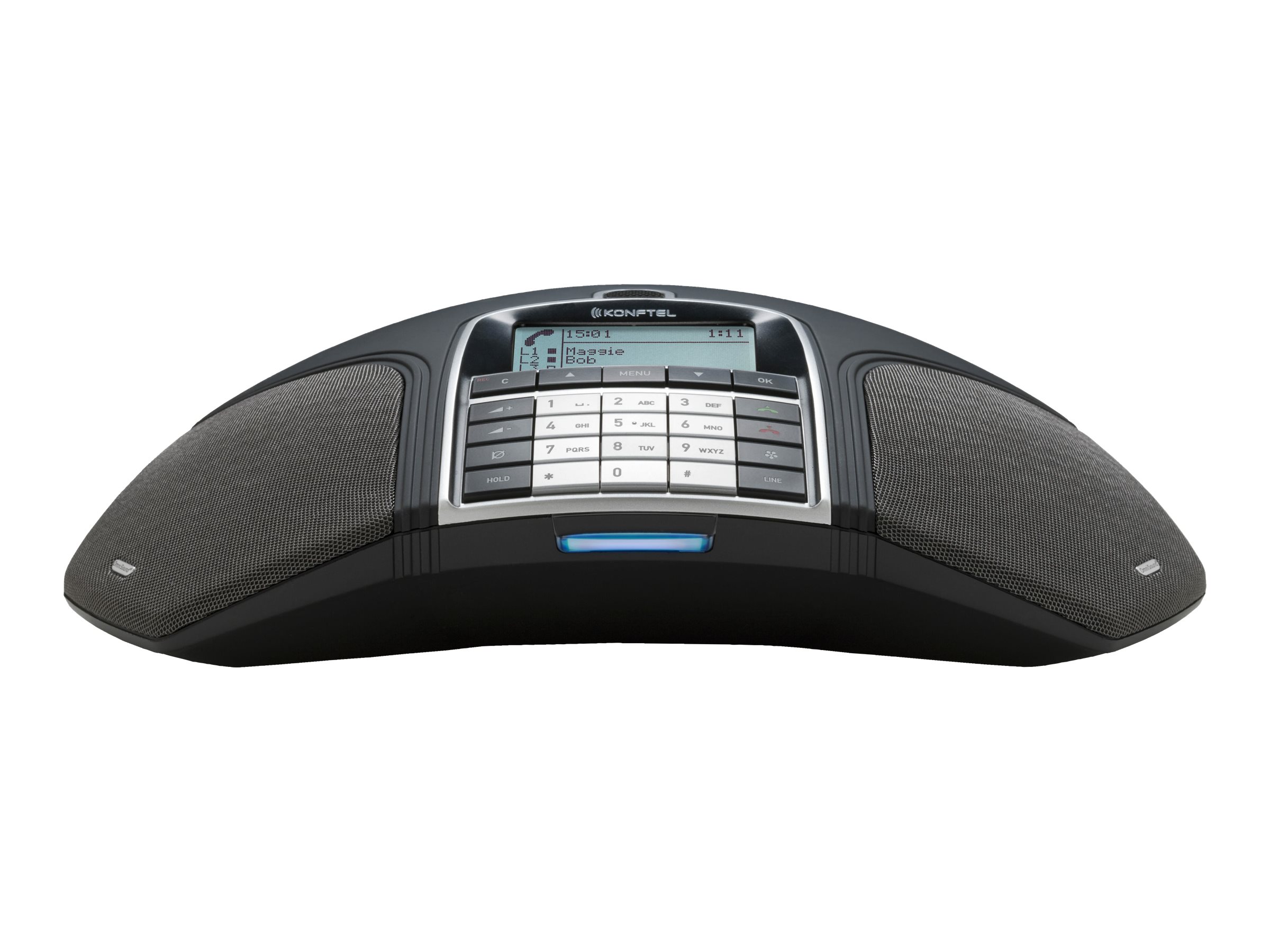 Konftel 300IP - VoIP-Konferenztelefon - fünfwegigAnruffunktion - SIP - SIP v2 - Liquorice Black