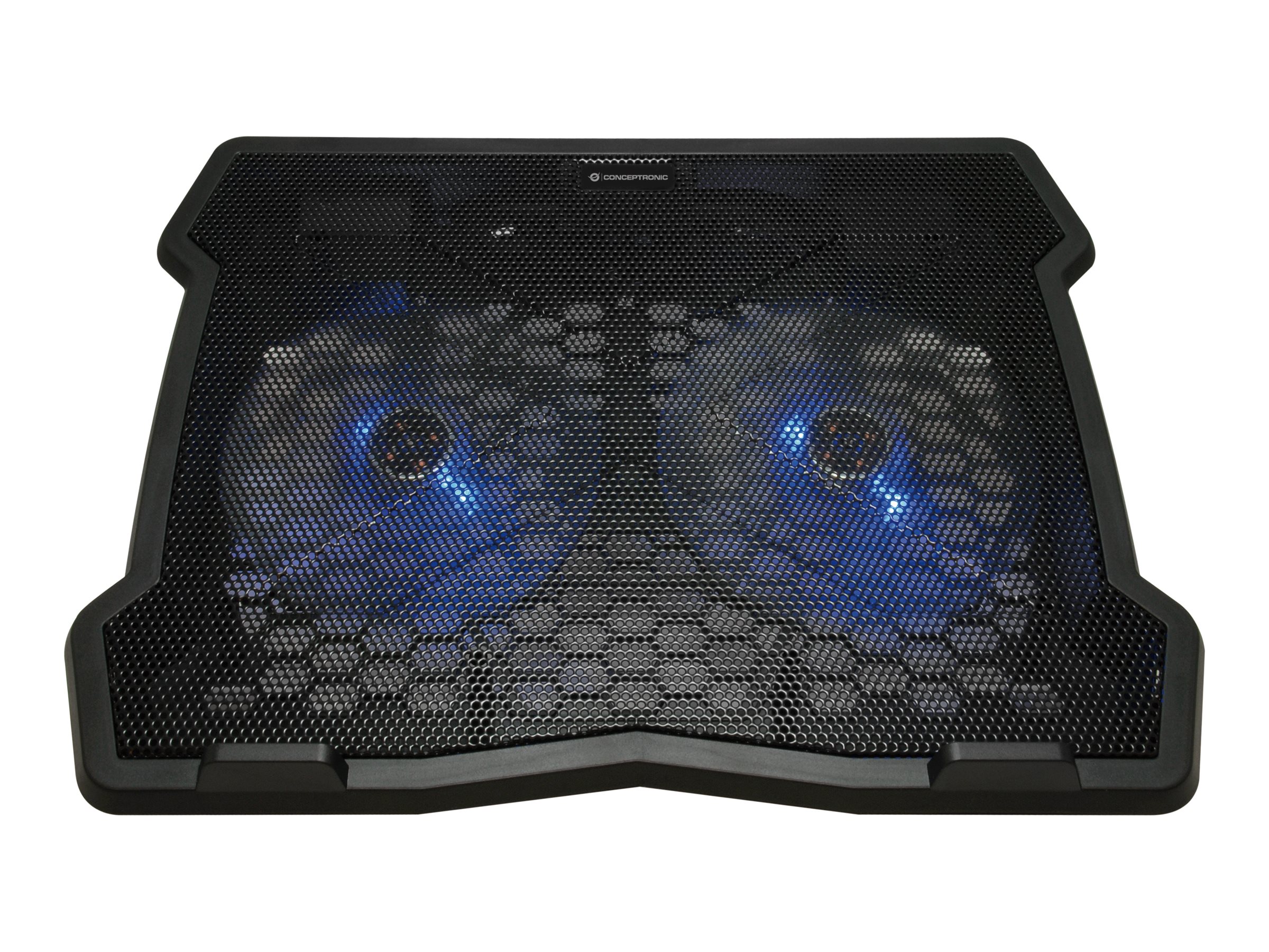 Conceptronic Thana - Notebook-Kühlpad - mit 2 Ventilatoren - 39.6 cm (15.6")Notebook-Kühler