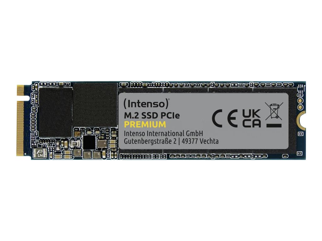 Intenso Premium - SSD - 250 GB - intern - M.2 2280 - PCIe 3.0 x4 (NVMe)250GB SSD - M.2 PCI Express (PCIe) Gen.3x4 NVMe 1.3 - 2100 MB/S