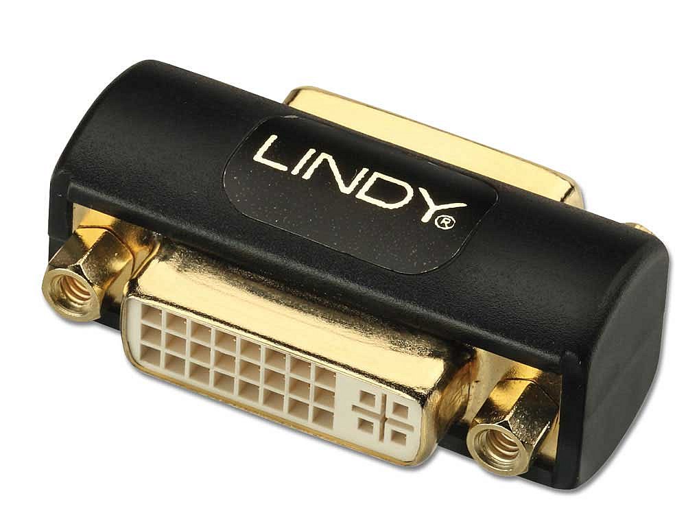 Lindy Premium - DVI-Gender Changer - DVI-I (W)zu DVI-I (W)