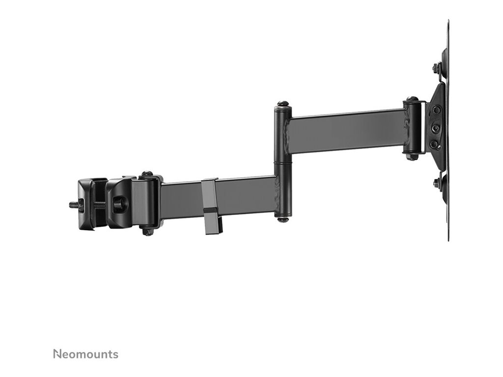 Neomounts FL40-450BL12 - Befestigungskit (Stangenbefestigung)Voll beweglich - für TV - Schwarz - Bildschirmgröße: 58.4-106.7 cm (23"-42")