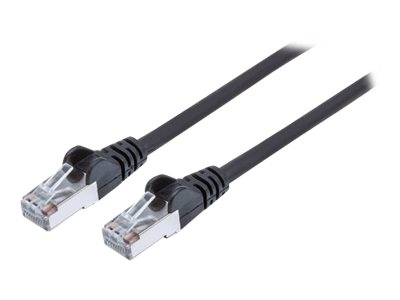Intellinet Network Patch Cable, Cat7 Cable/Cat6A Plugs, 30m, Black, Copper, S/FTP, LSOH / LSZH, PVC, RJ45, Gold Plated Contacts, Snagless, Booted, , Polybag - Patch-Kabel - RJ-45 (M)zu RJ-45 (M) - 30