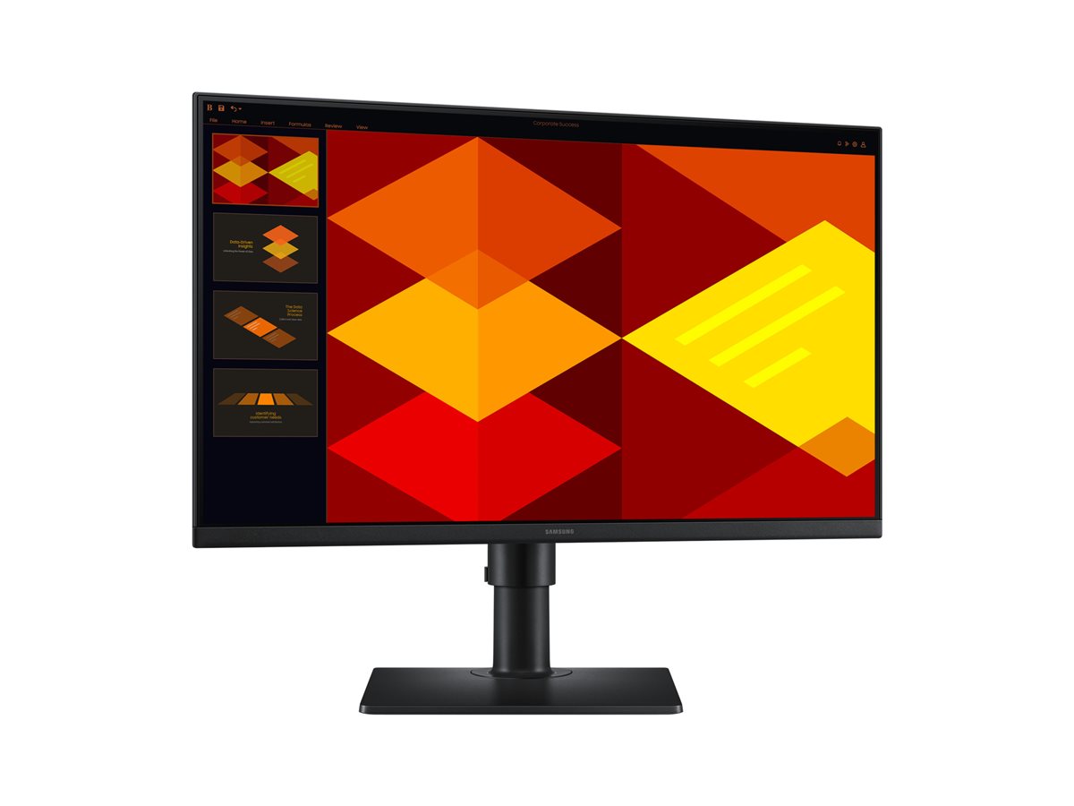 Samsung S24D406GAU - S40GD Series - LED-Monitor - 61 cm (24")1920 x 1080 Full HD (1080p) @ 100 Hz - IPS - 250 cd/m² - 1000:1 - 5 ms - 2xHDMI - DisplayPort - Lautsprecher - Schwarz