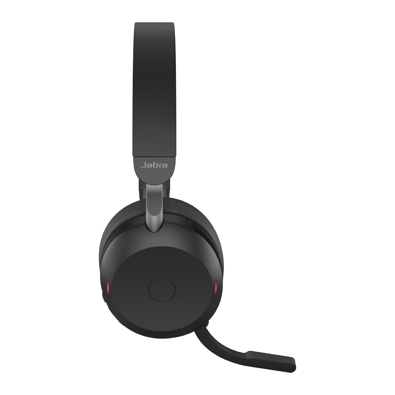 Jabra Evolve2 75 - Headset - On-Ear - Bluetoothkabellos - aktive Rauschunterdrückung - USB-A - Geräuschisolierung - Schwarz - mit Ladestation - Optimiert für UC