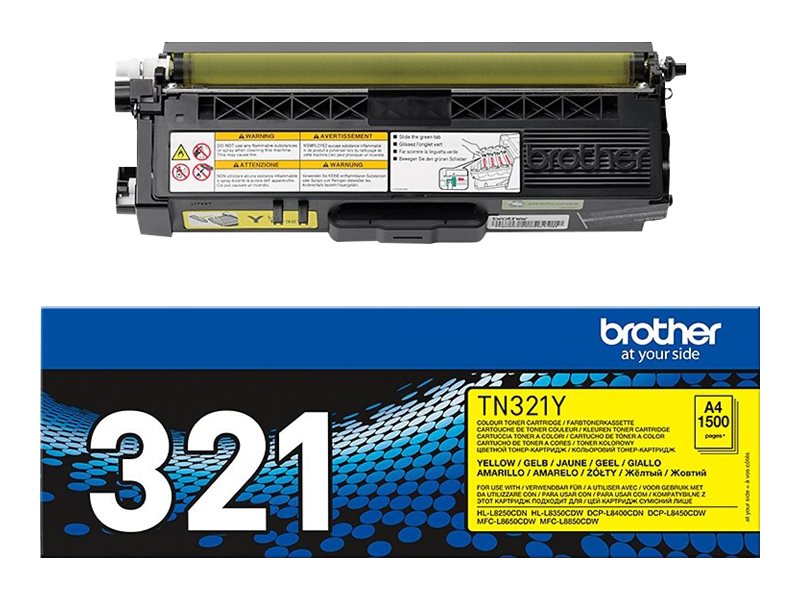 Brother TN321Y - Gelb - original - Tonerpatronefür Brother DCP-L8400CDN - DCP-L8450CDW - MFC-L8650CDW