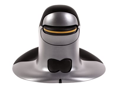 Fellowes Penguin Large - Vertikale Maus - rechts- und linkshändig - Laser - kabellos - 2.4 GHz - kabelloser Empfänger (USB)
